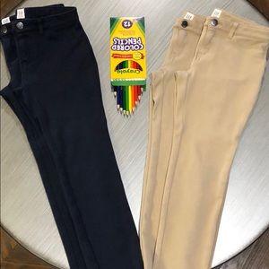 ❌SOLD❌Bundle-4 GAP Uniform Ponte Pants🌹Girl Sz 8